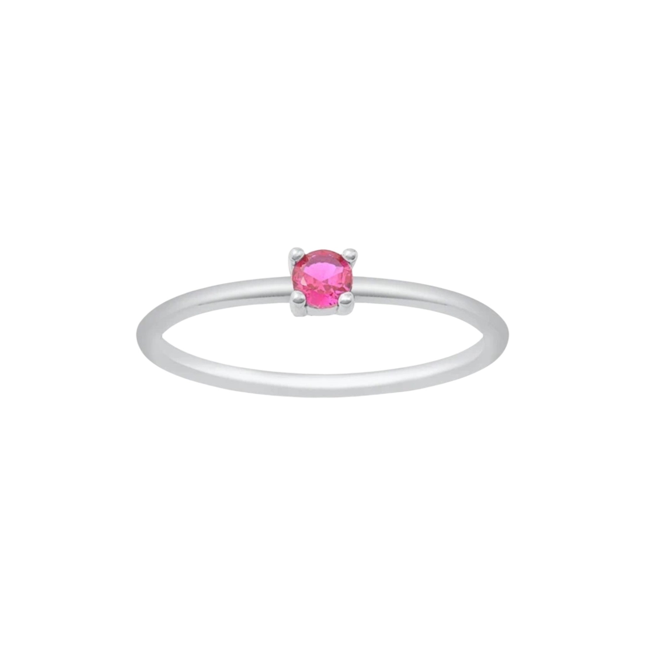 Anillo Zafiro Clasico