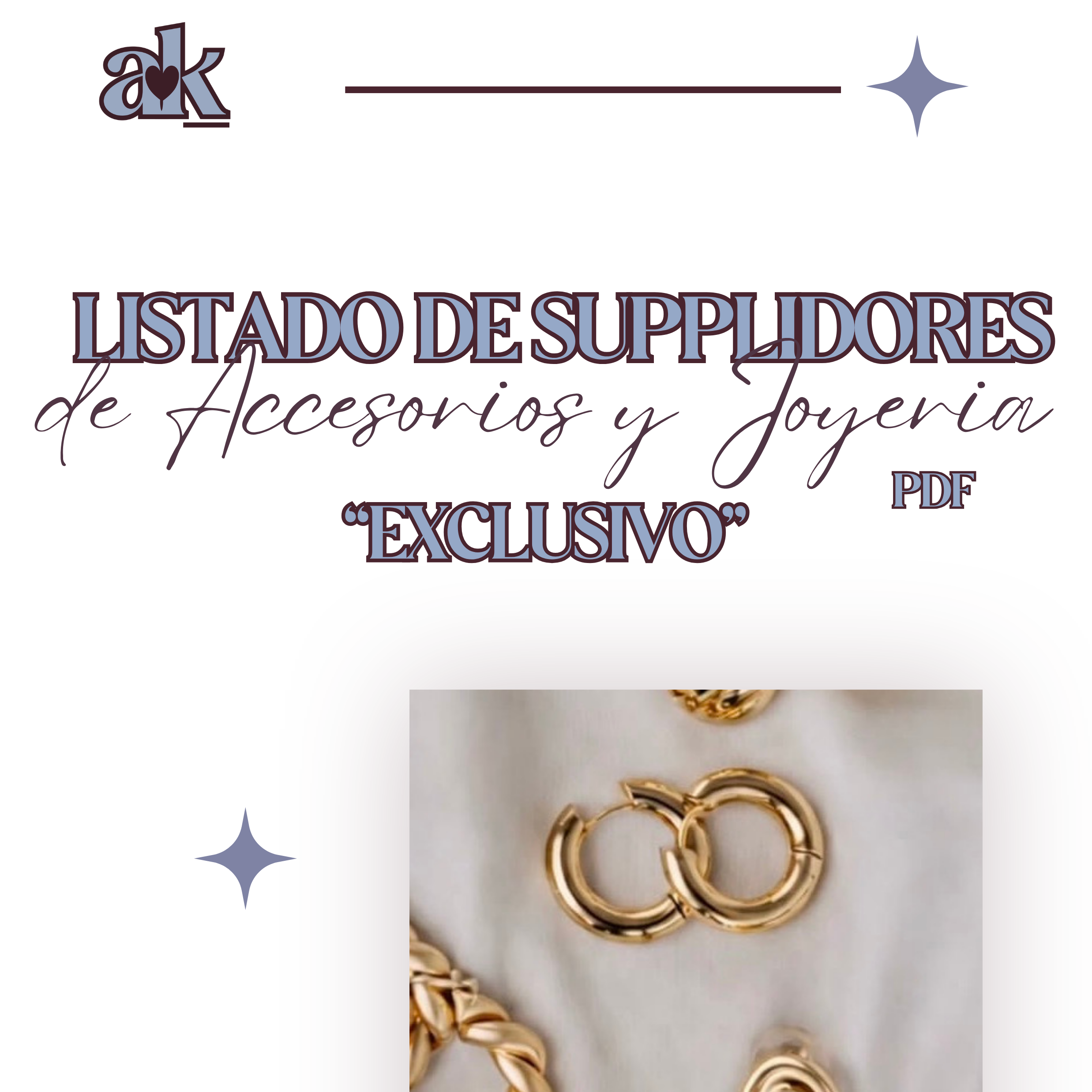 Listado de Suplidores de Accesorios y Joyerias
