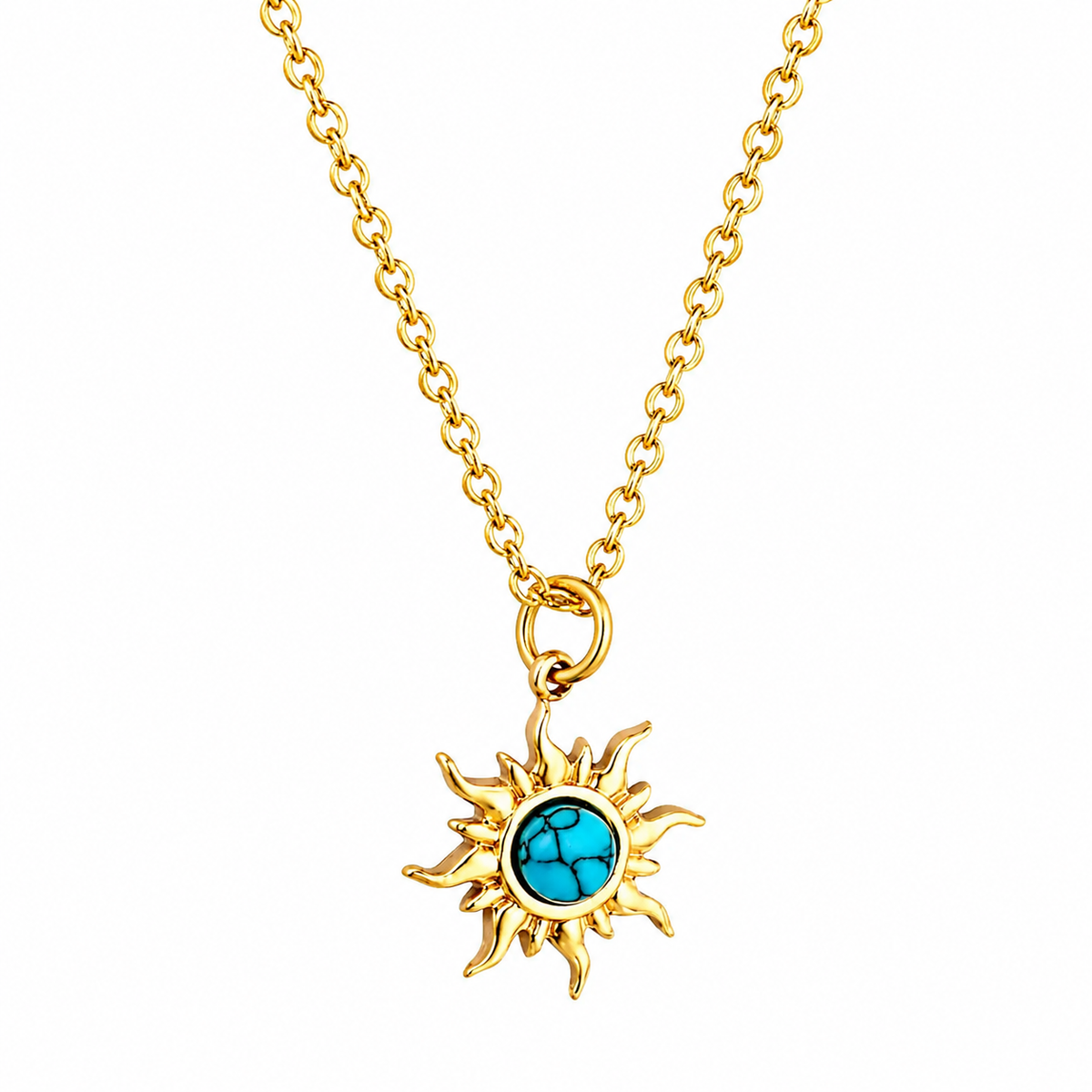 Collar Sol Celeste Gold