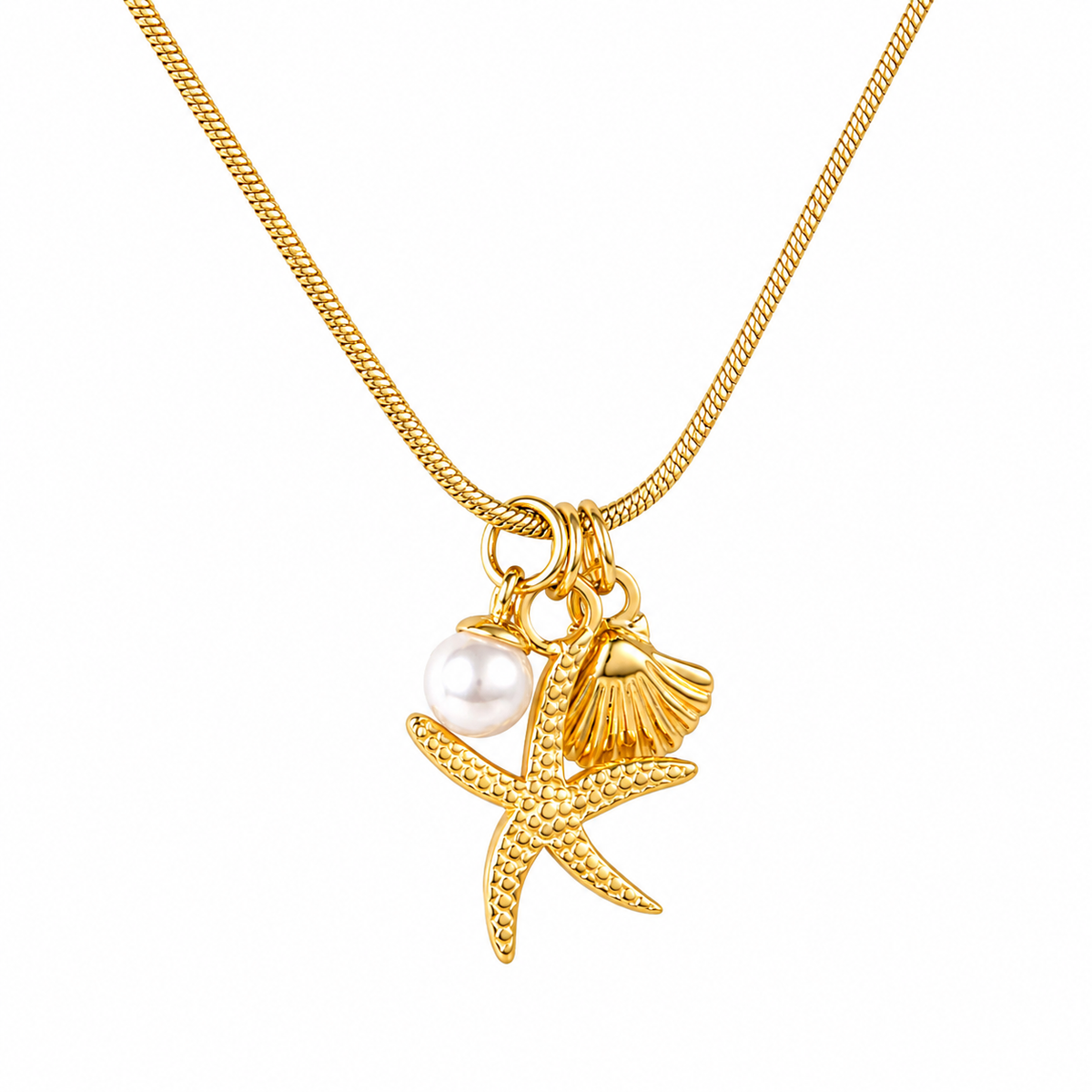 Collar Ocean Treasure Gold