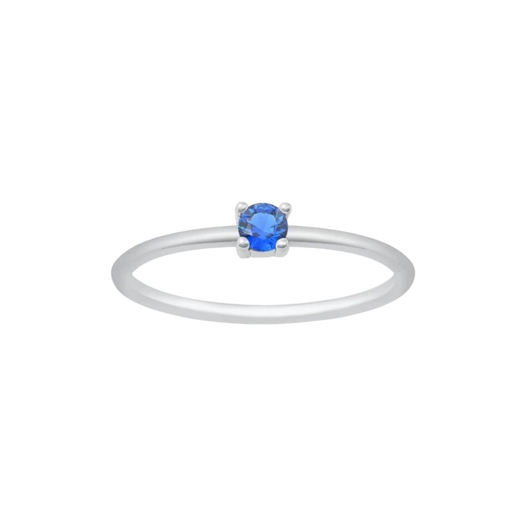 Anillo Zafiro Clasico