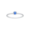 Anillo Zafiro Clasico